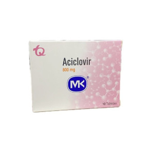 ACICLOVIR 800 MG CAJA X 10 TABLETAS MK