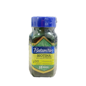 BIOTINA 900 MCG  ADVANCED BOTANITAS FRASCO X 100 CAPSULAS