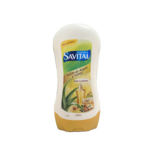 ACONDICIONADOR SAVITAL CON ARGAN Y SABILA FRASCO X 490 ML