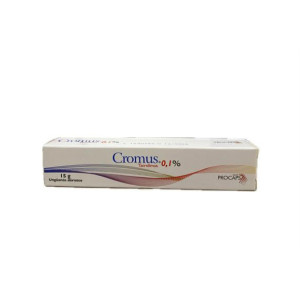 CROMUS 0,1% UNGUENTO DERMICO TUBO X 15 GR