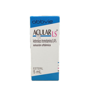 ACULAR LS 0.4% SOLUCION OFTALMICA FRASCO X 5 ML 