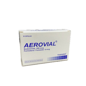 AEROVIAL 200MCG/6 MCG CAJA X 30 CAPSULAS