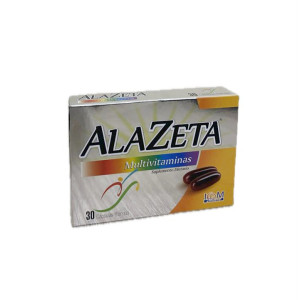 ALAZETA SUPLEMENTO DIETARIO CAJA X 30 CAPSULAS 