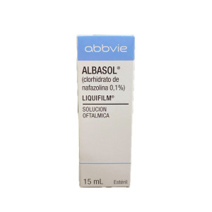 ALBASOL 0.1% SOLUCION OFTALMICA FRASCO X 15 ML