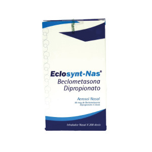 ECLOSYNT NAS 50 MCG/INHALADOR NASAL FRASCO X 200 DOSIS