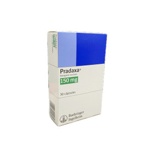 PRADAXA 150 MG CAJA X 30 CAPSULAS 