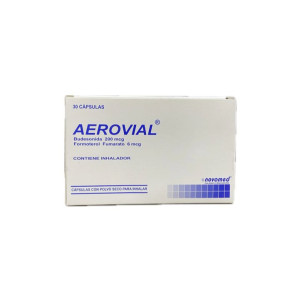 AEROVIAL+ INHALADOR 200MCG/6 MCG CAJA X 30 CAPSULAS