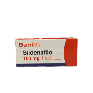 SILDENAFIL 100 MG CAJA X 1 TABLETA MK