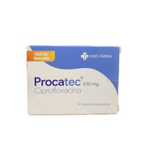 PROCATEC 500 MG CAJA X 10 TABLETAS 