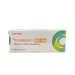 TORROX ETORICOXID 90 MG CAJA X 10 TABLETAS 
