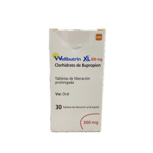 WELLBUTRIN XL 300 MG CAJA X 30 TABLETAS LP