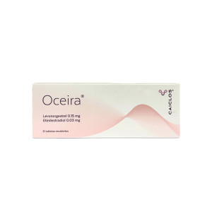 OCEIRA 0.15MG/0.03MG CAJA X 21 TABLETAS