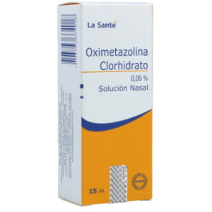 OXIMETAZOLINA LS CLORHIDRATO SOLUCION NASAL 0.5% FRASCO X 15 ML